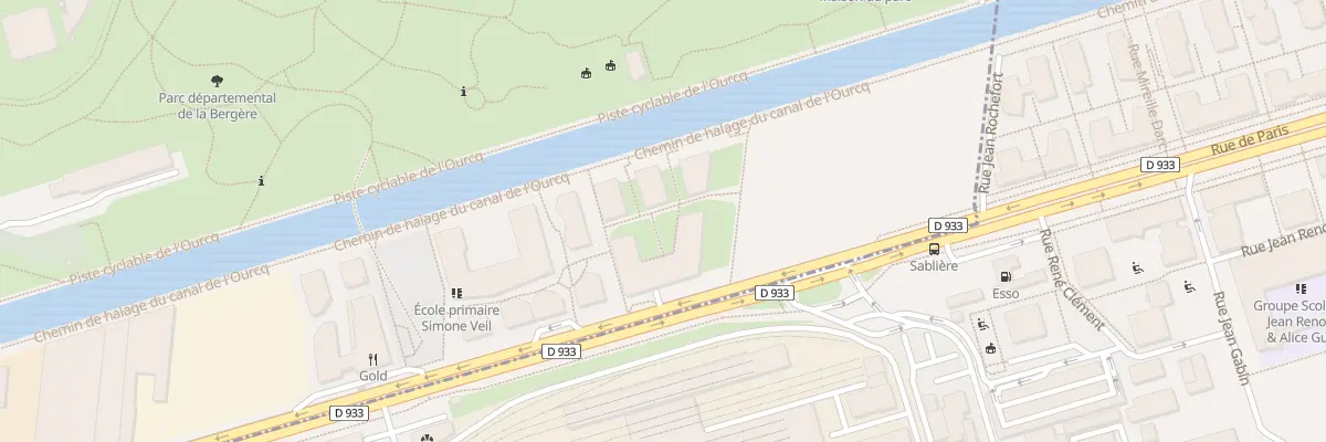 Plan du 169 Rue de Paris à Bobigny