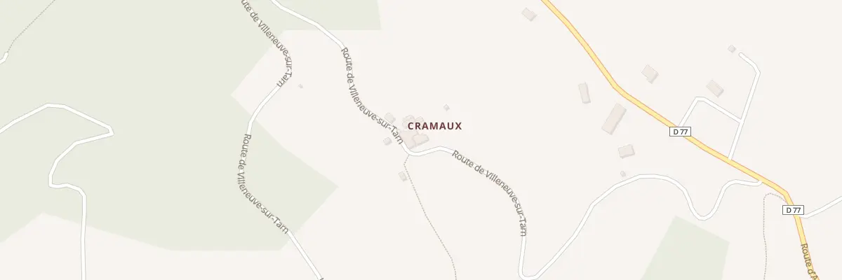Plan du 5022 Cramaux à Saint-André