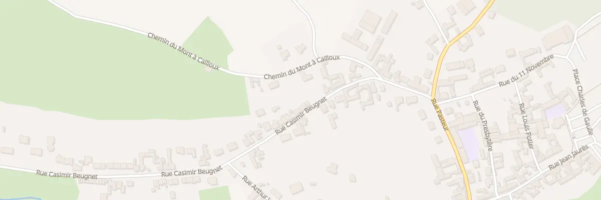 Plan du 23 Rue Casimir Beugnet à Camblain-Châtelain
