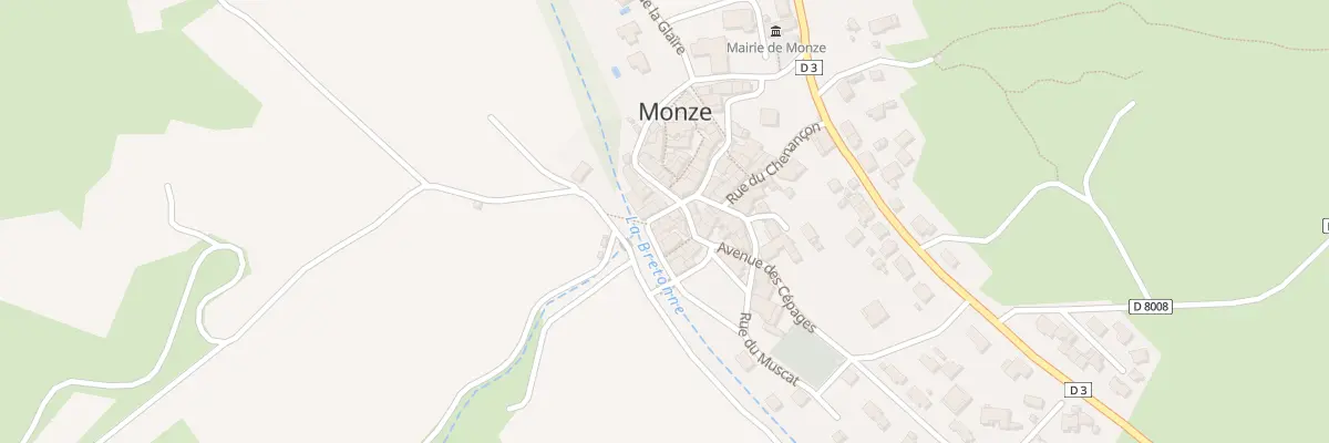 Plan du 12 Rue du Merlot à Monze