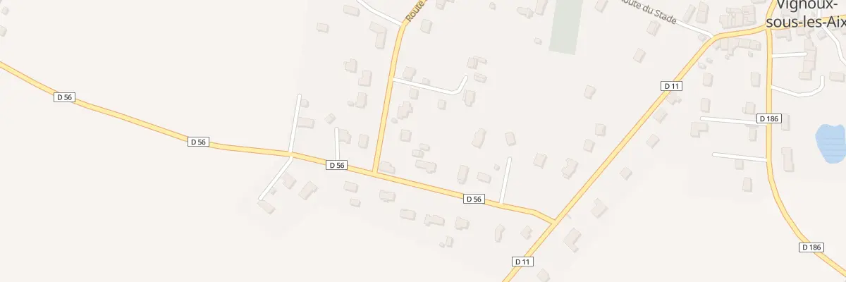 Plan du 2 Rte de la Plante à Vignoux-sous-les-Aix