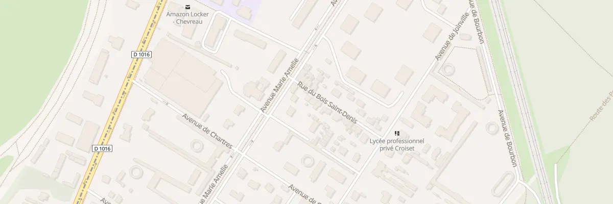 Plan du 4 Rue du Bois St Denis à Chantilly