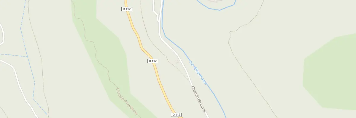 Plan du 13 Che Laval à Cabrespine