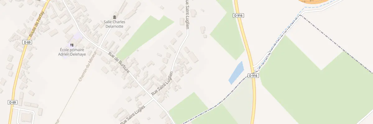 Plan du 22 Rue Saint Luglien Hurionville à Lillers
