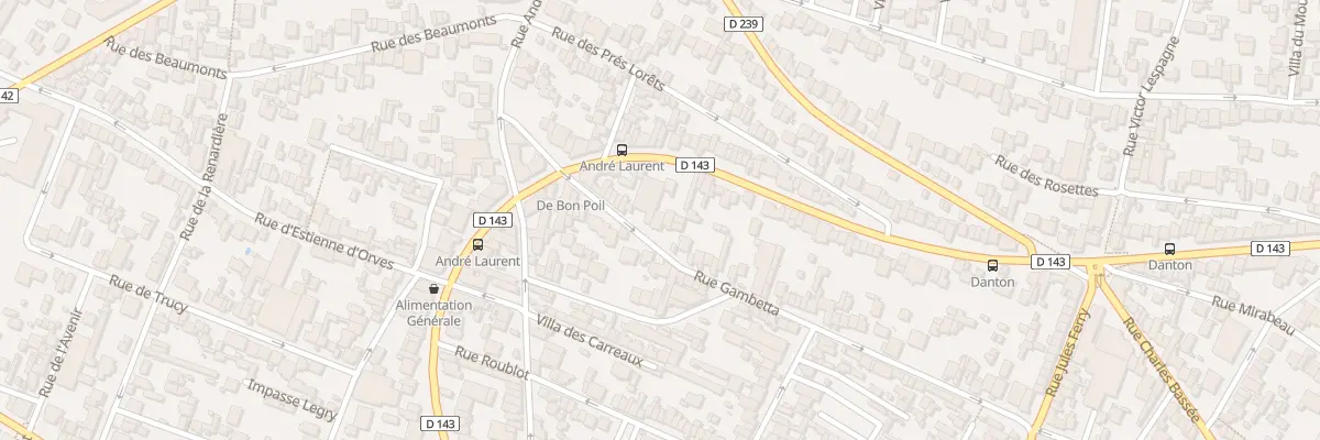 Plan du 146 Rue Gambetta à Fontenay-sous-Bois