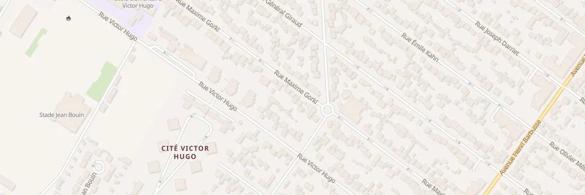 Plan du 55B Rue Maxime Gorki au Blanc-Mesnil