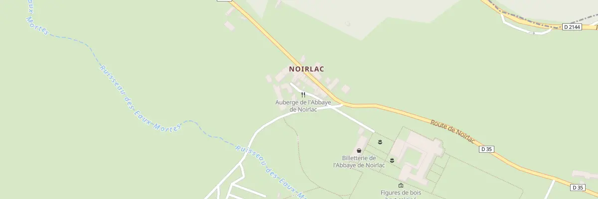 Plan du 370 Noirlac à Bruère-Allichamps