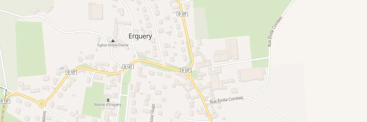 Plan du 1T Rue Jules Ferry à Erquery