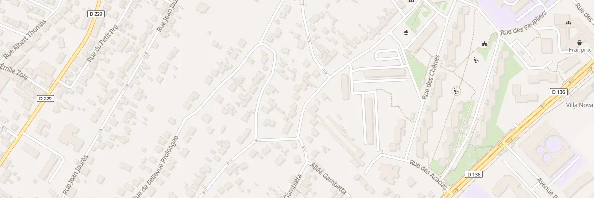 Plan du 73B Rue Gambetta à Villeneuve-Saint-Georges