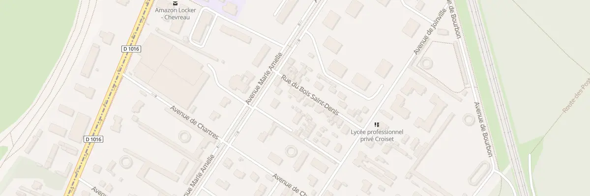 Plan du 6 Rue du Bois St Denis à Chantilly