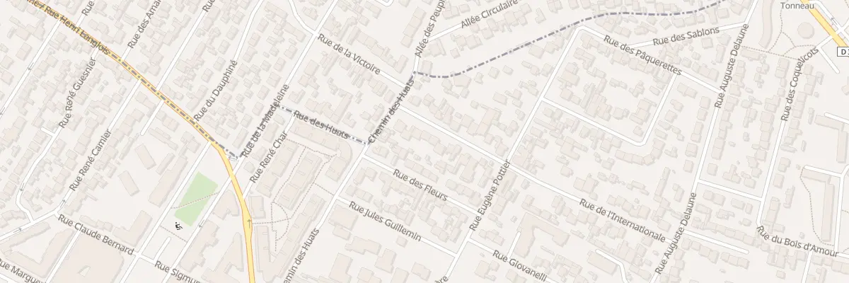 Plan du 49 Rue de l’Internationale à Bobigny