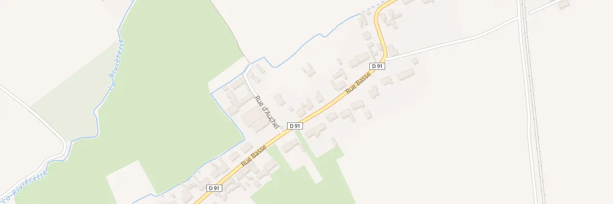 Plan du 92 Rue Basse Rue à Isbergues