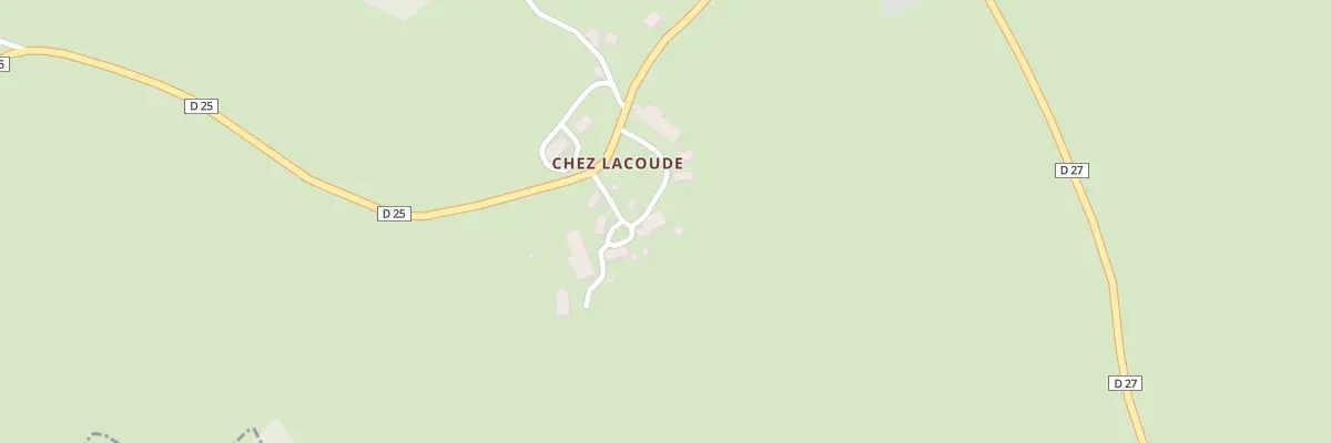 Plan du 7 Chez Lacoude au Compas