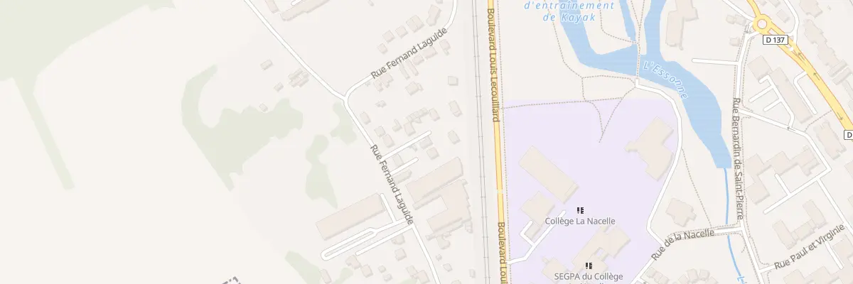 Plan du 49E Rue Fernand Laguide à Corbeil-Essonnes