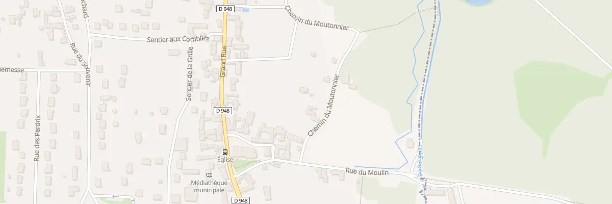 Plan du 6 Che du Moutonnier à Moigny-sur-École