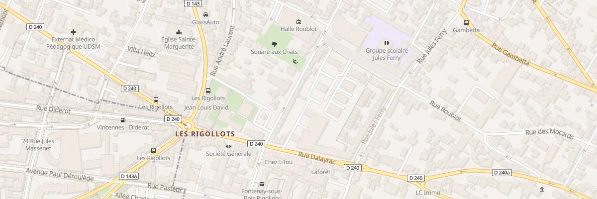 Plan du 32 Rue Eugène Martin à Fontenay-sous-Bois