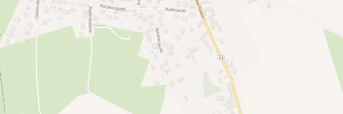 Plan du 30 Rue Jean Jaurès à Erquery