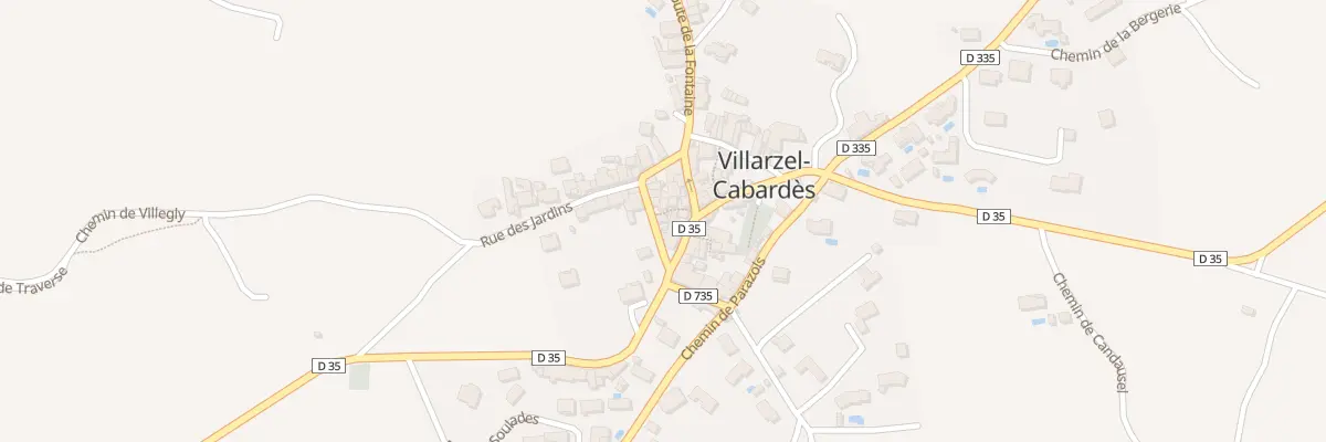 Plan du 2 Imp du Vieux Four à Villarzel-Cabardès