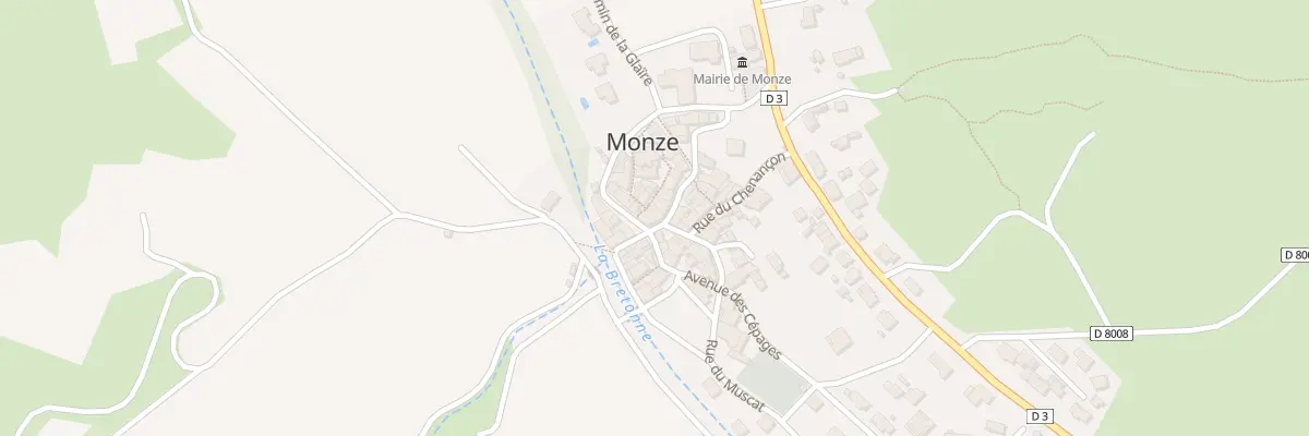 Plan du 24 Av des Cépages à Monze