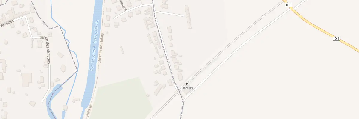 Plan du 25 Rue du Stade à Aubigny