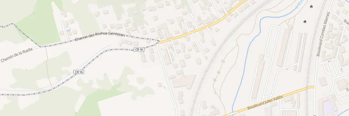 Plan du 55 Rue de Robinson à Corbeil-Essonnes