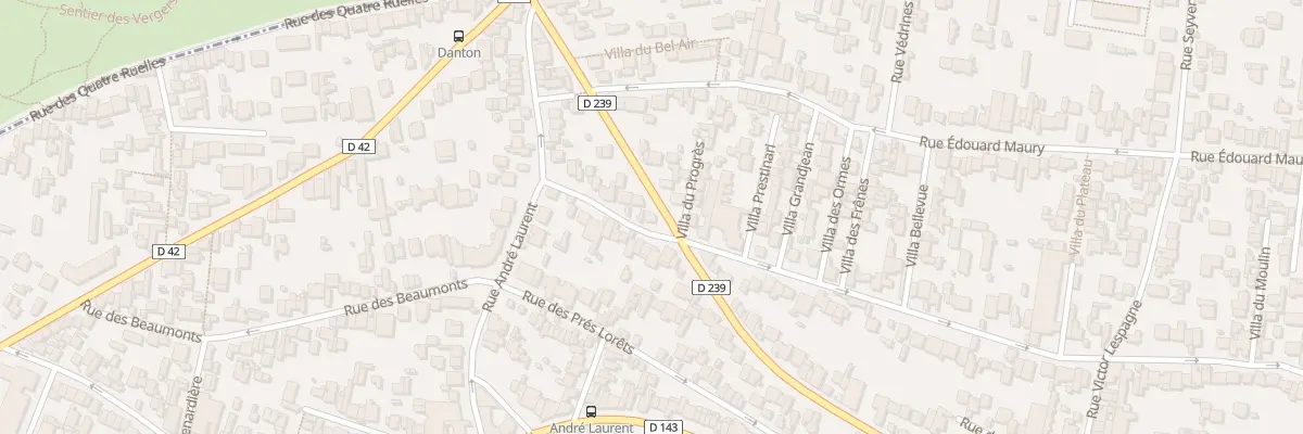 Plan du 236 Rue des Moulins à Fontenay-sous-Bois