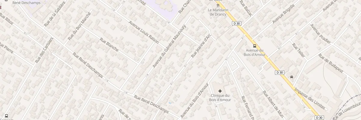 Plan du 18 Rue Jeanne D’Arc à Drancy