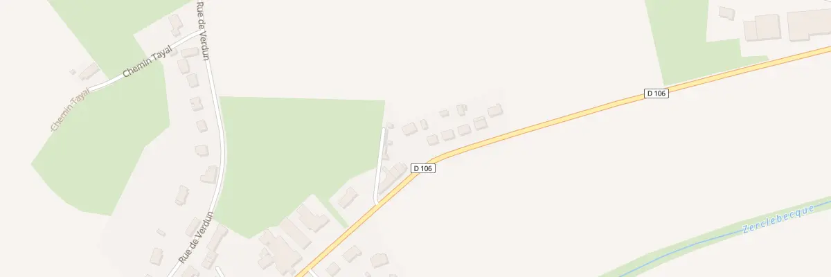 Plan du 343 Rte d’Hazebrouck à Sercus