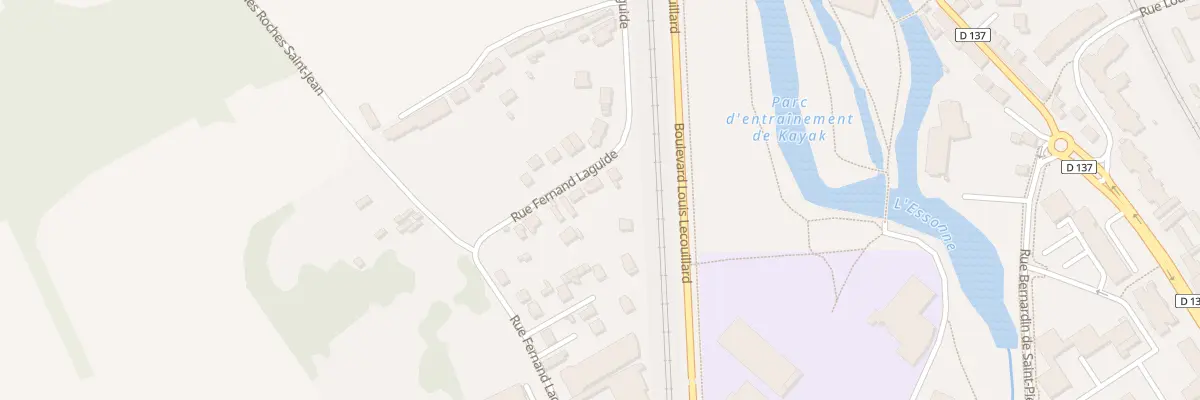 Plan du 29 Rue Fernand Laguide à Corbeil-Essonnes