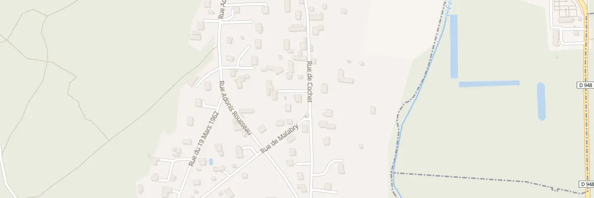 Plan du 21T Rue de Cochet à Moigny-sur-École