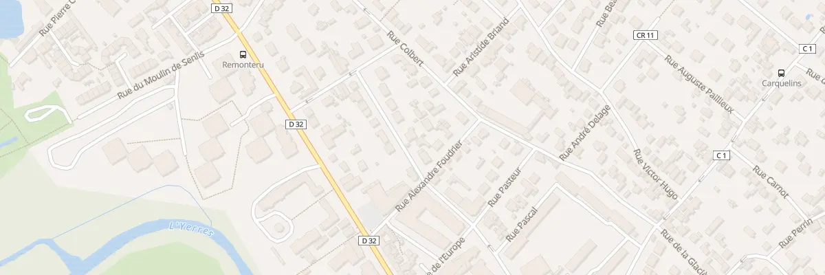 Plan du 12 Rue Eugène Esnault Pelterie à Crosne