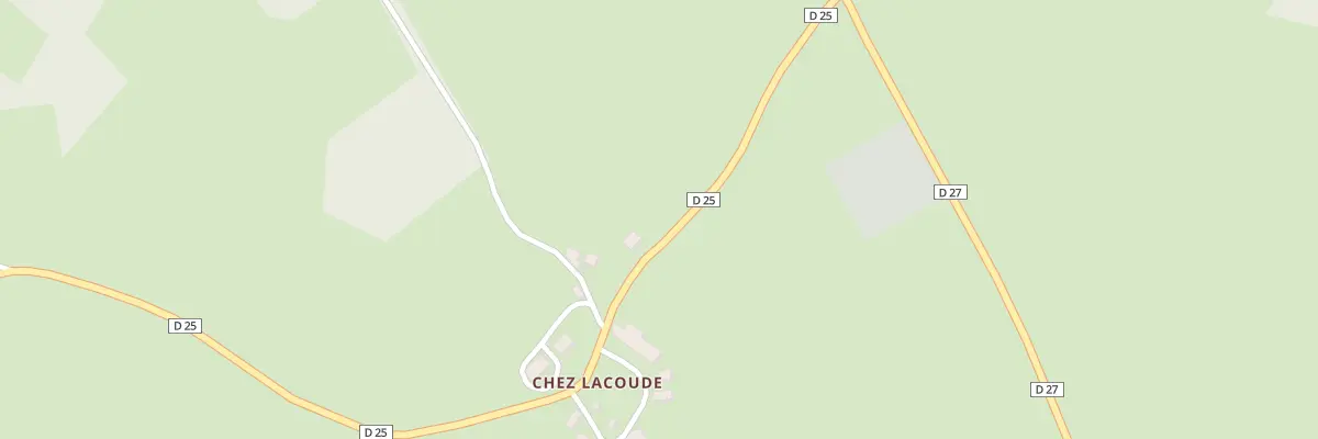Plan du 1 Chez Lacoude au Compas