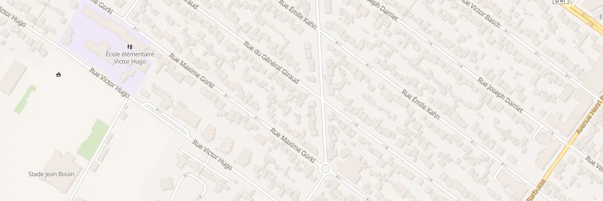 Plan du 57 Rue du Gen Giraud au Blanc-Mesnil