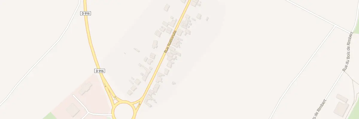 Plan du 45 Rue Nationale à Burbure
