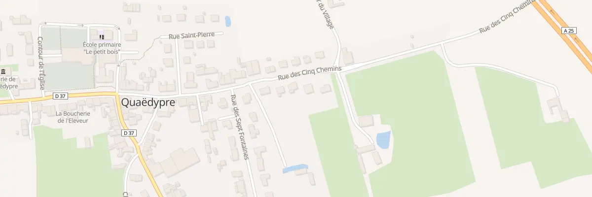Plan du 27 Rue des Cinq Chemins Vc 4 à Quaëdypre
