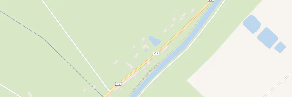 Plan du 100 Choiseau à Coudroy