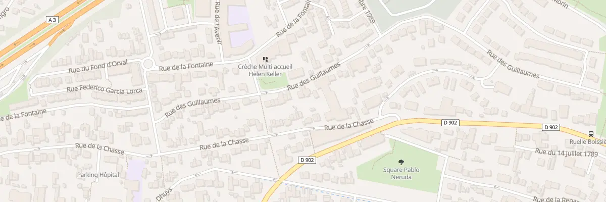 Plan du 54 Rue des Guillaumes à Noisy-le-Sec