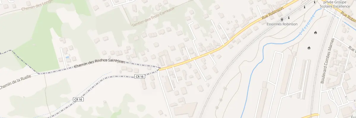 Plan du 90 Rue de Robinson à Corbeil-Essonnes