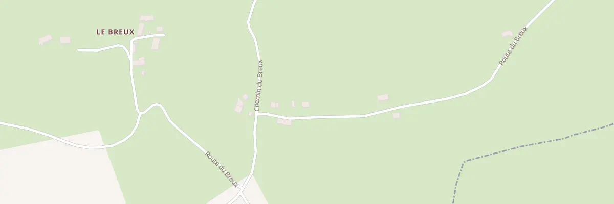 Plan du 5221 Le Breux à Courçais