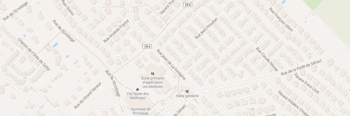 Plan du 3 Sq Camille Corot à Soisy-sur-Seine