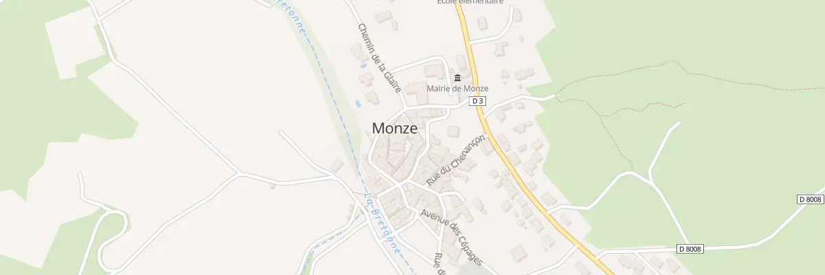 Plan du 1 Rue Marsanne à Monze