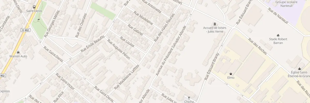 Plan du 6 Rue des Haies Fleuries à Montreuil