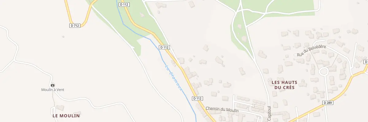 Plan du 34 Rte de l’Aven à Villeneuve-Minervois