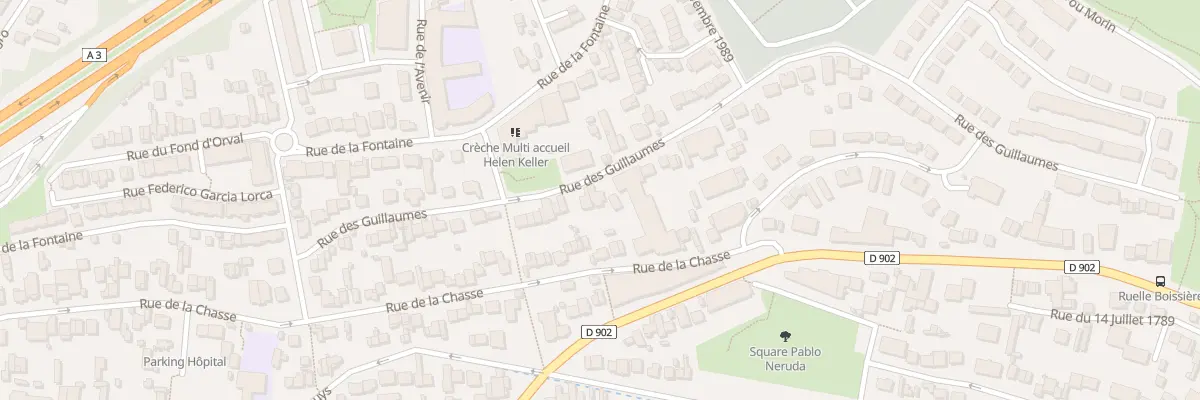 Plan du 56 Rue des Guillaumes à Noisy-le-Sec
