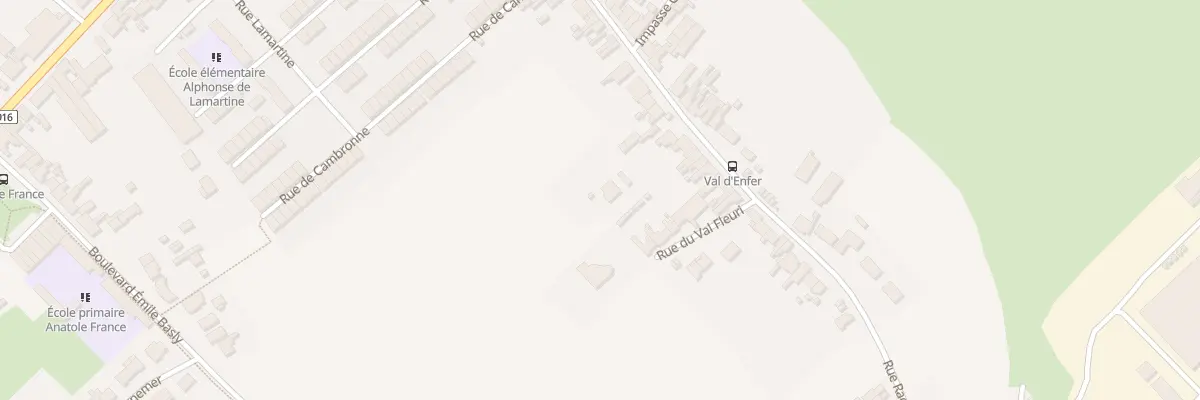 Plan du 343 Rue Raoul Briquet à Auchel