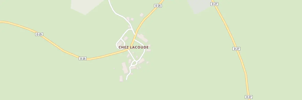 Plan du 5 Chez Lacoude au Compas