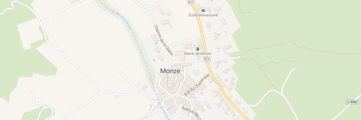 Plan du 1B Rue du Cinsault à Monze