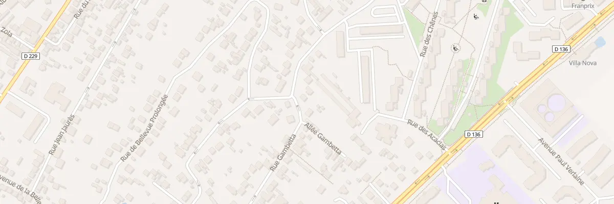 Plan du 80 Rue Gambetta à Villeneuve-Saint-Georges