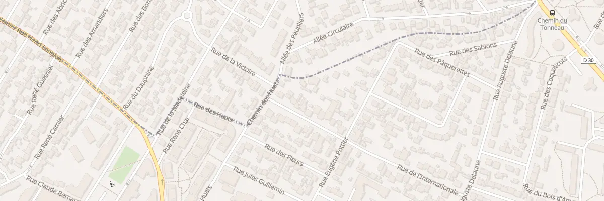 Plan du 50 Rue de l’Internationale à Bobigny