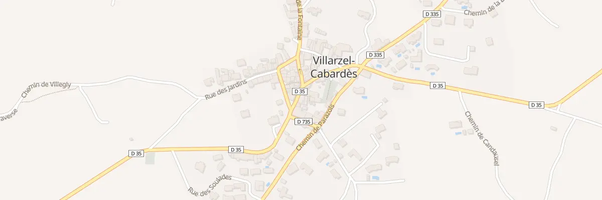 Plan du 15 Le Village à Villarzel-Cabardès